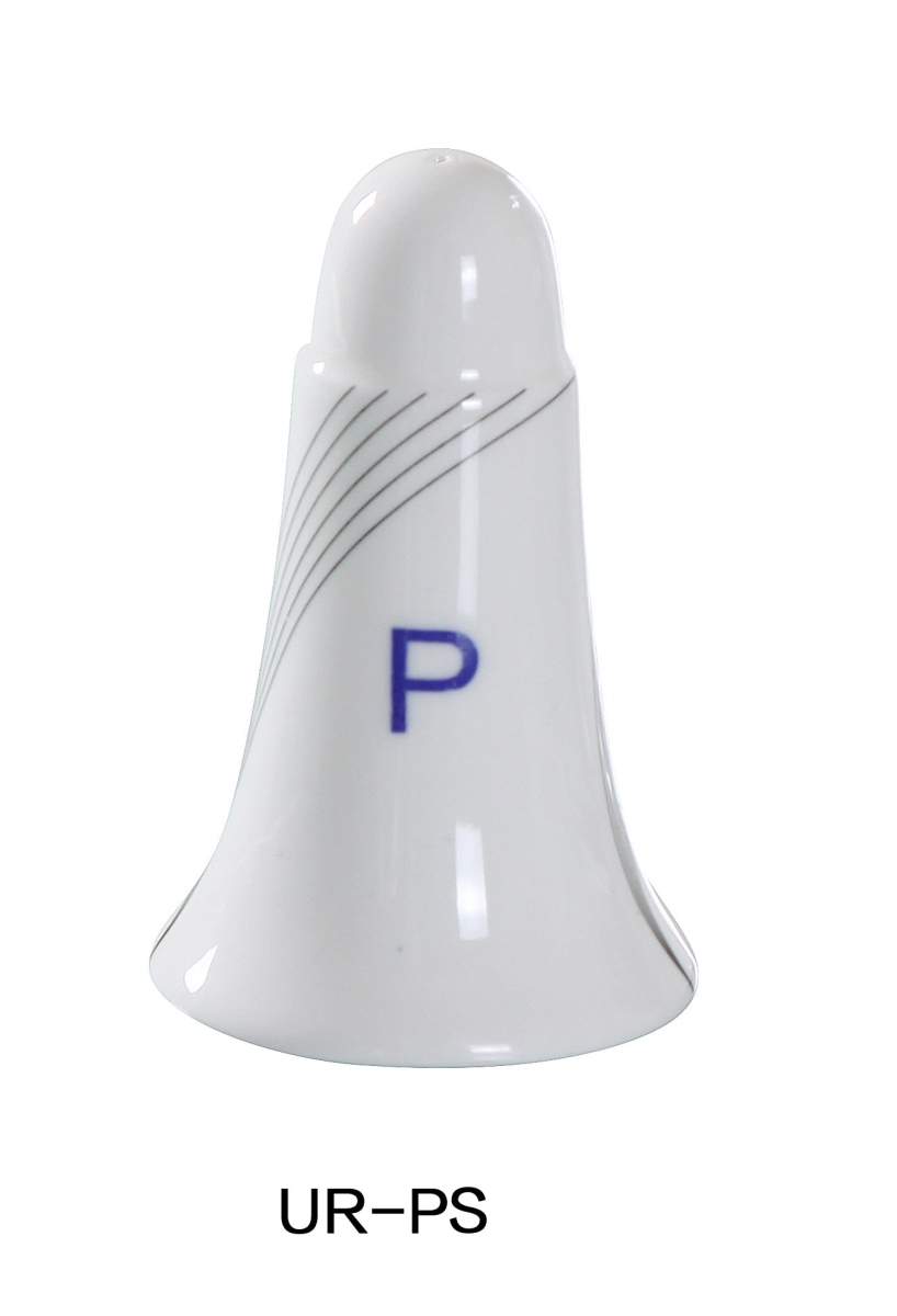 Picture of Yanco UR-PS 4 in. Porcelain Pepper Shaker&#44; Bone White - Pack of 48