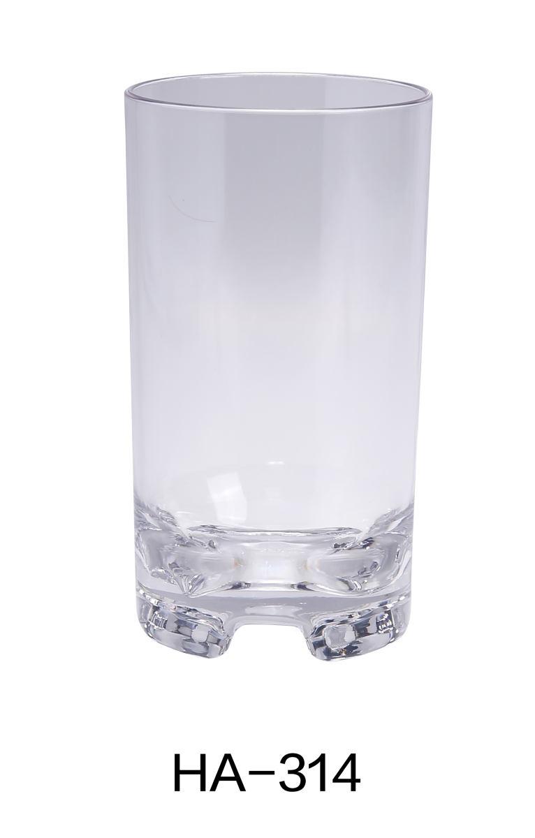 Picture of Yanco HA-314 5.5 x 3 in. Hawaii Plastic Beverage, Clear - 14 oz - Pack of 24
