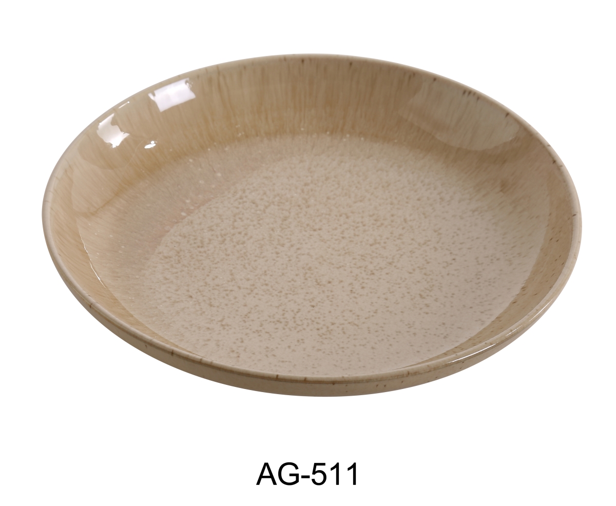 Picture of Yanco AG-511 12 in. Porcelain Salad & Pasta Bowl - 62 oz - Pack of 12