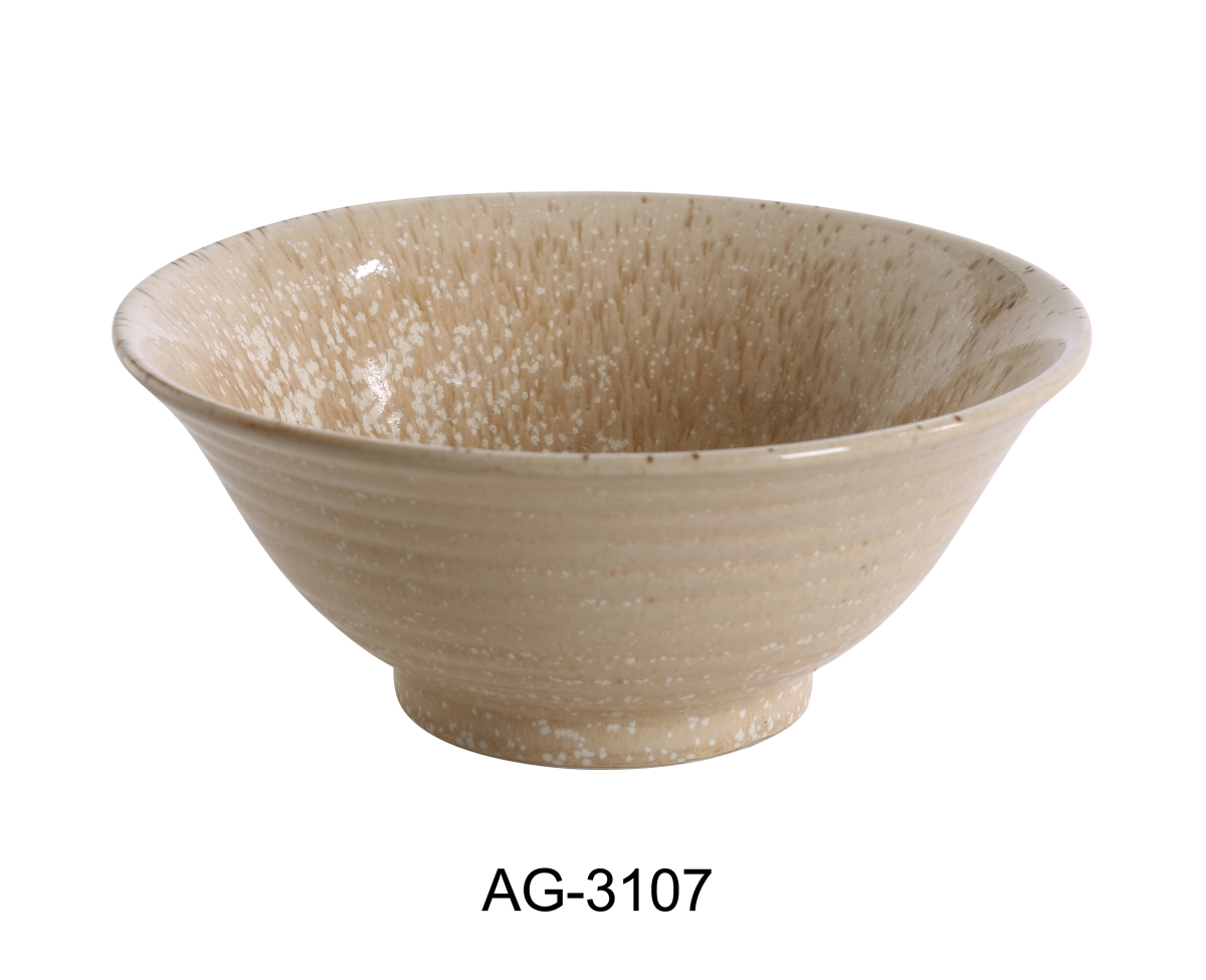 Picture of Yanco AG-3107 7.5 x 3.25 in. Porcelain Noodle Bowl - 30 oz - Pack of 24
