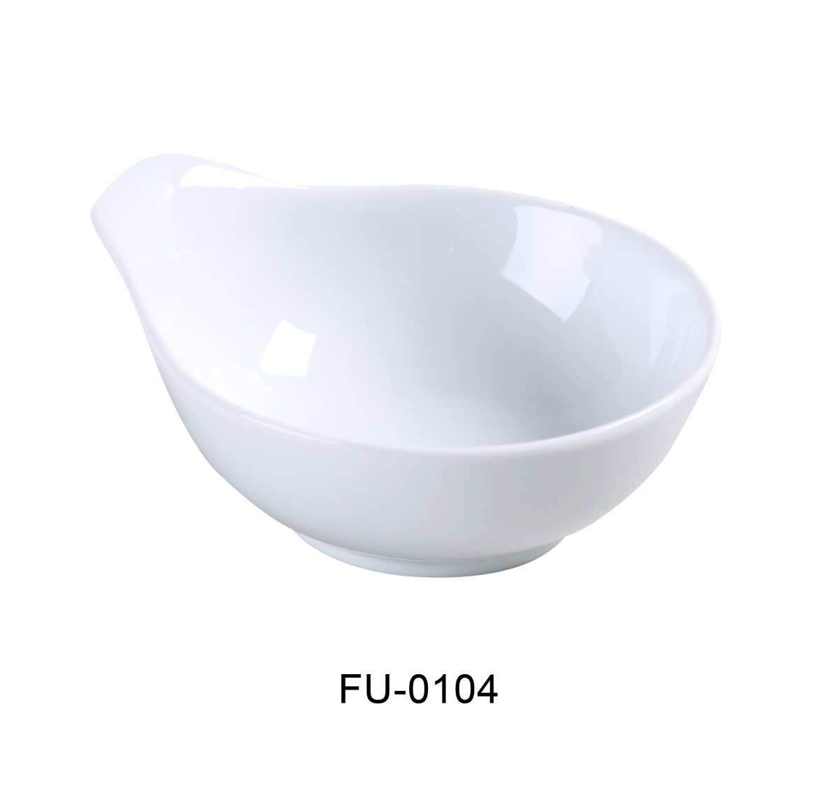 Picture of Yanco FU-0104 5 in. Fuji Porcelain Soup Bowl, Bone White - 5 oz - Pack of 36