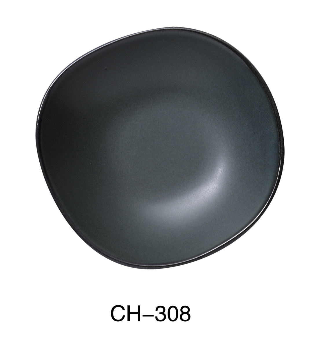 Picture of Yanco CH-308 2 x 8.5 in. Champs Porcelain Salad Bowl, Matte Glaze - 28 oz - Pack of 24