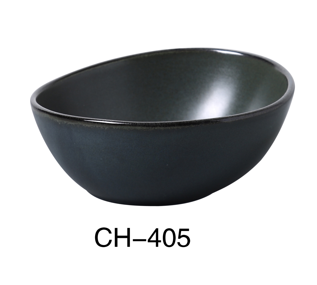 Picture of Yanco CH-405 2 x 5 in. Champs Porcelain Soup Bowl, Matte Glaze - 8 oz - Pack of 36