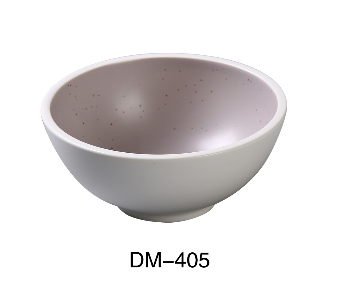Picture of Yanco DM-405 2.25 x 5.5 in. Denmark Porcelain Rice & Soup Bowl, Matte Glaze - 8 oz - Pack of 36
