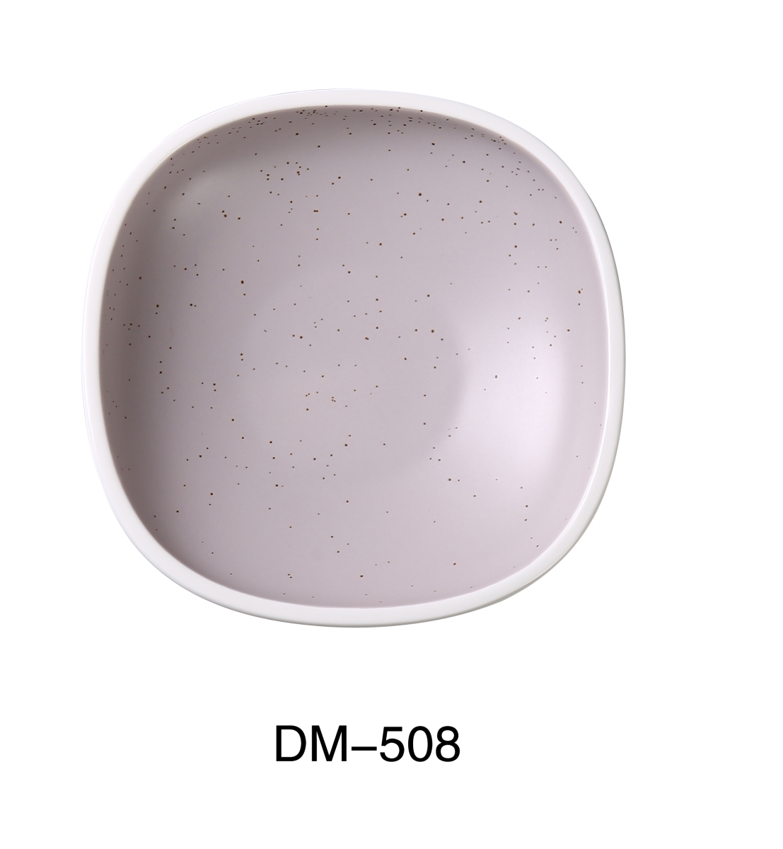 Picture of Yanco DM-508 2 x 8 in. Denmark Porcelain Square Salad & Soup Bowl, Matte Glaze - 23 oz - Pack of 24