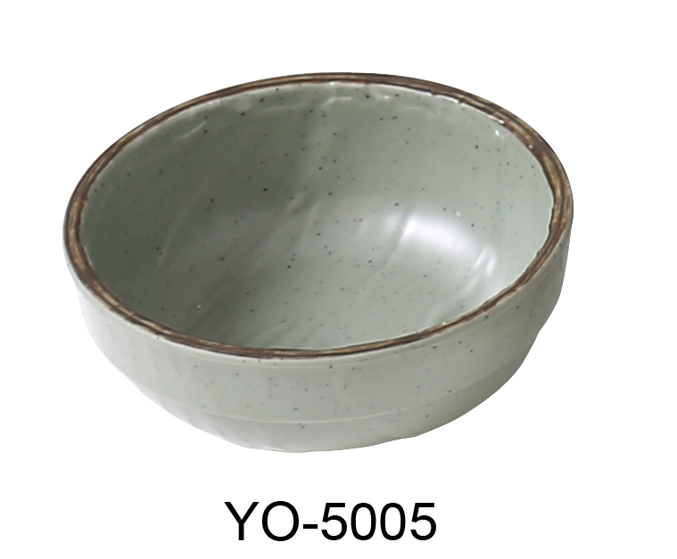 Picture of Yanco YO-5005 4.5 x 2 in. Yoto Melamine Miso Soup Bowl, Matte - 7 oz - Pack of 48