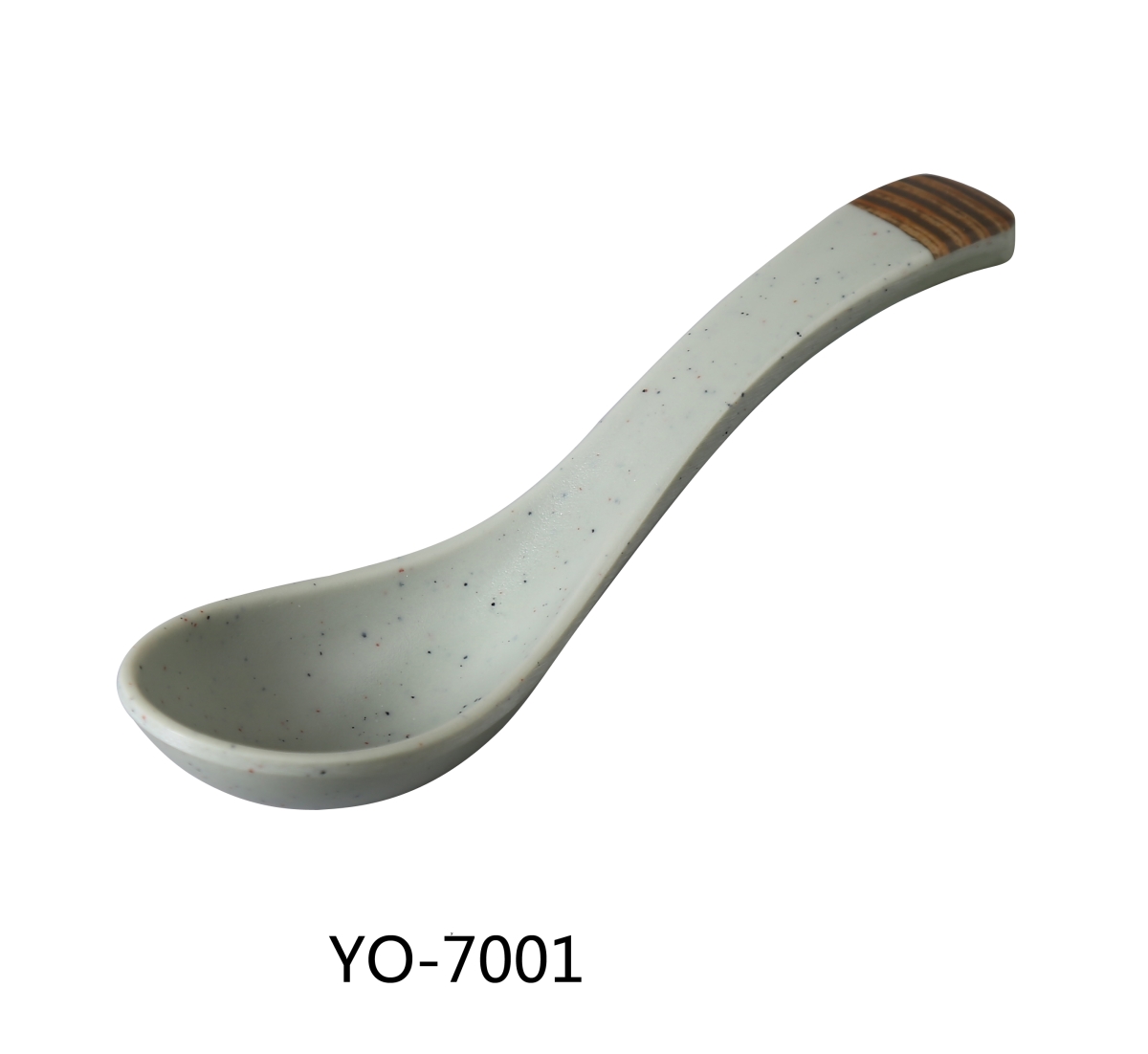 Picture of Yanco YO-7001 6 in. Yoto Melamine Spoon, Matte - Pack of 72