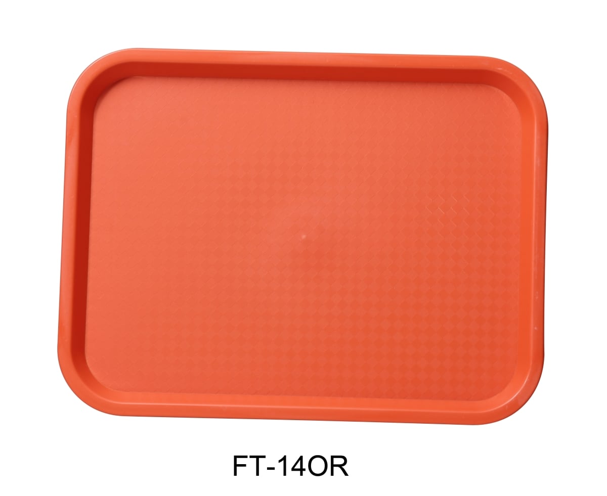 Picture of Yanco FT-14OR 14 x 10 in. Fast Food Serving Tray, Orange - Pack of 24