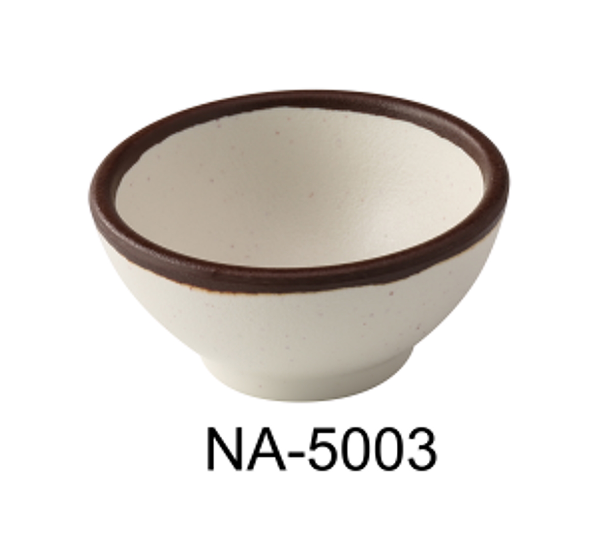 Picture of Yanco NA-5003 Nature Art 3.5 in. Sauce Dish, White - 4 oz - Melamine - Pack of 72