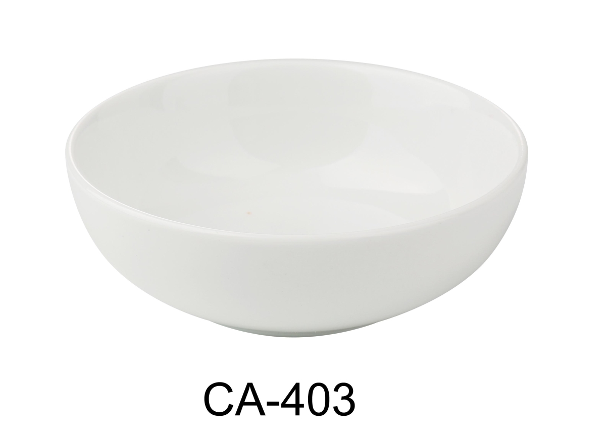 Picture of Yanco CA-403 Cambria 3.875 x 1.5 in. Sauce Dish, Bright White - China - Pack of 48