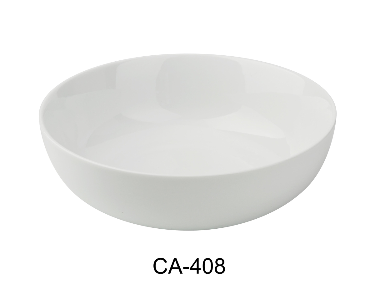 Picture of Yanco CA-408 Cambria 8.25 x 2.875 in. Bowl, Bright White - 42 oz - China - Pack of 12