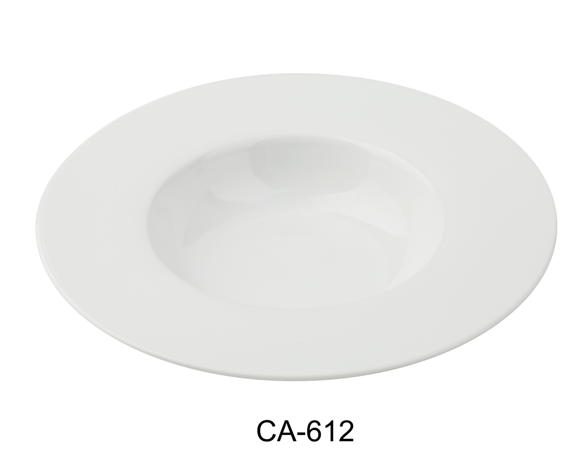 Picture of Yanco CA-612 Cambria Dessert P 12 in. Dessert Plate, Bright White - 14 oz - China - Pack of 12