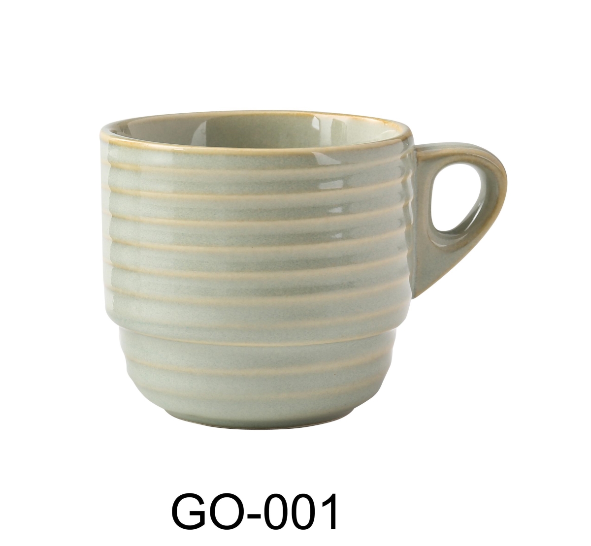 Picture of Yanco GO-001 Golden Coast 3.125 x 2.875 in. Stackable Cup - 6 oz - China - Pack of 36