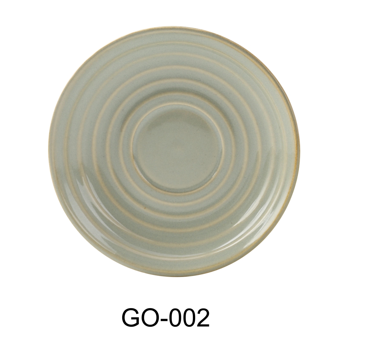 Picture of Yanco GO-002 Golden Coast 5.875 in. Saucer - China - Pack of 36