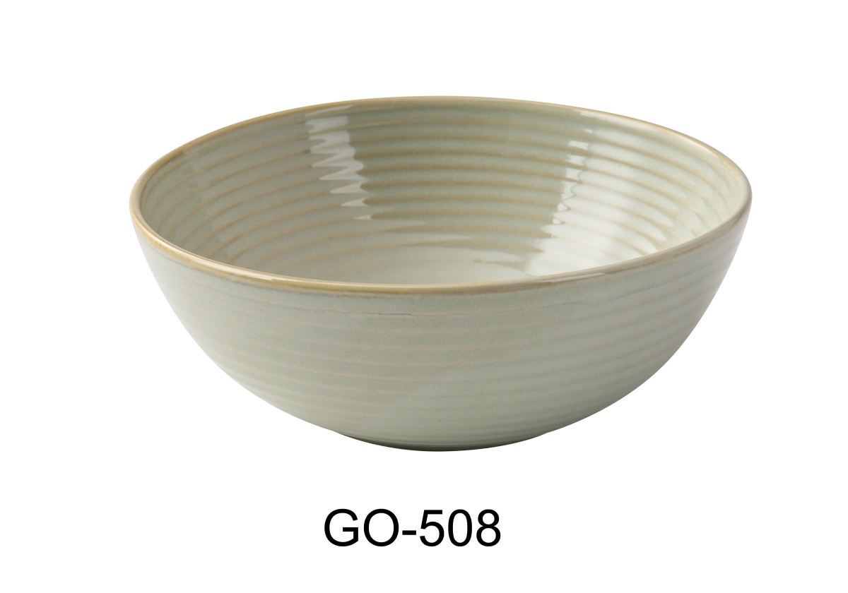 Picture of Yanco GO-508 Golden Coast 8 x 3.25 in. Bowl - 36 oz - China - Pack of 12