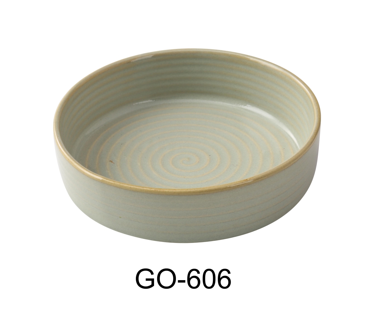 Picture of Yanco GO-606 Golden Coast 6 x 1.75 in. Bowl - 13 oz - China - Pack of 36