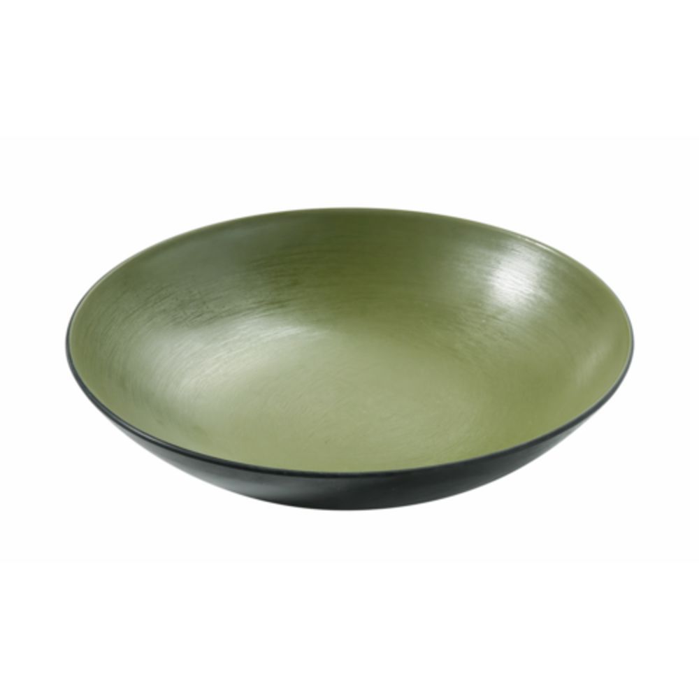 Picture of Yanco BM-309GR 30 oz Birmingham Melamine 9.50 x 2.50 in. Salad & Pasta Bowl - Gray & Green
