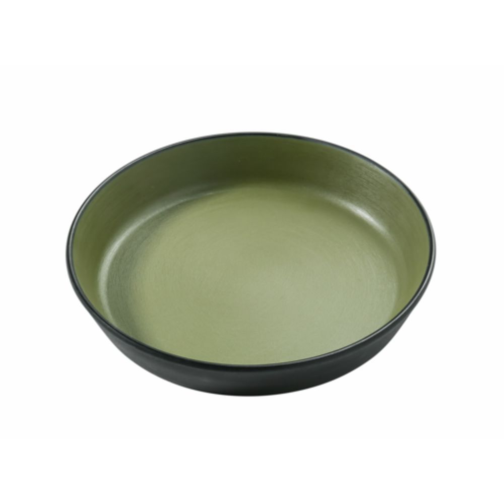 Picture of Yanco BM-508GR 24 oz Birmingham Melamine 8.50 x 1.75 in. Deep Dish - Gray & Green