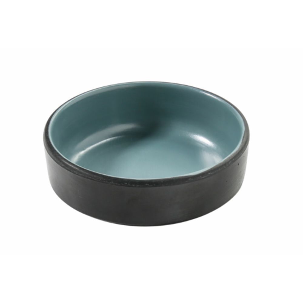Picture of Yanco BM-4003TL 2 oz Birmingham Melamine 3 x 1 in. Sauce Dish - Gray & Teal