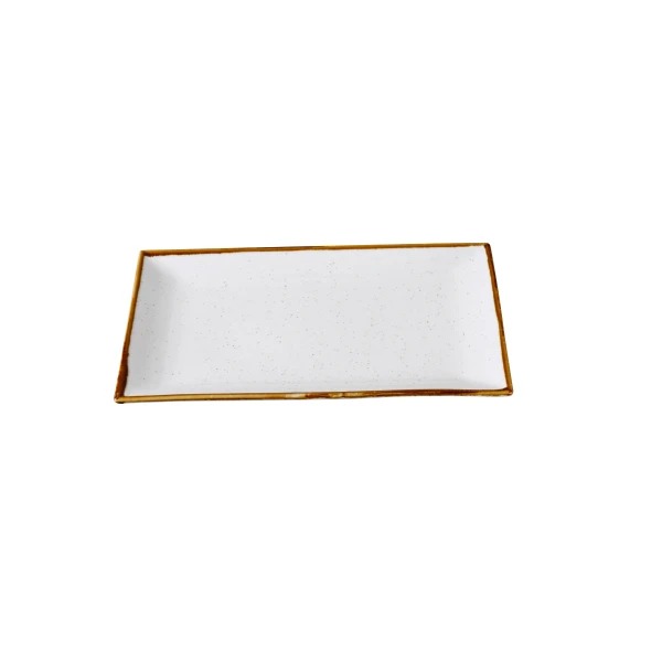 Picture of Yanco International GL-208 8.5 x 5 x 0.75 in. Glory Rectangular Plate - White