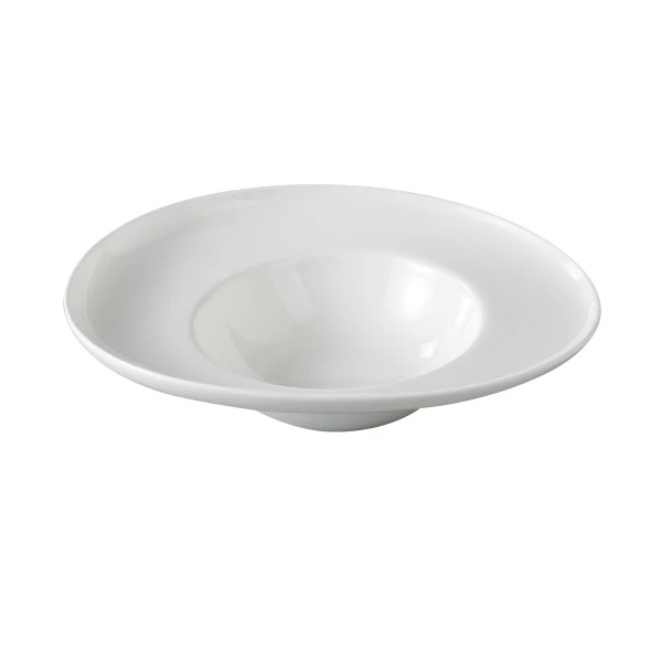 Picture of Yanco International VS-609 9.5 x 8.25 x 2.37 in. Versailles Dessert Plate, White - 10 oz