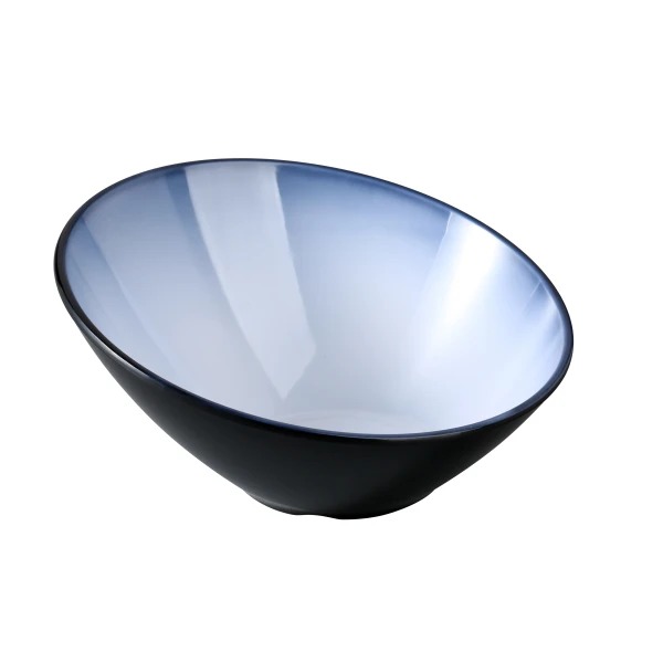 Picture of Yanco International SN-408 8.25 x 4.25 in. Sentry Sheer Bowl, White & Black - 26 oz