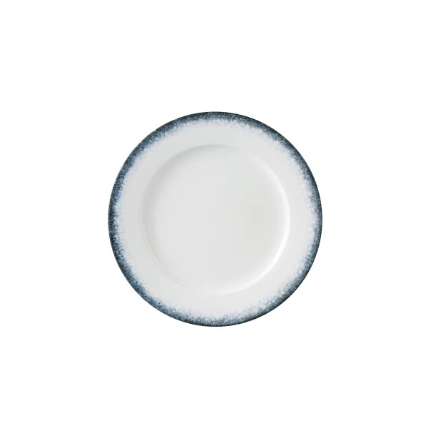 Picture of Yanco International MR-106 6.25 x 0.5 in. Mars Bread Plate - White & Blue