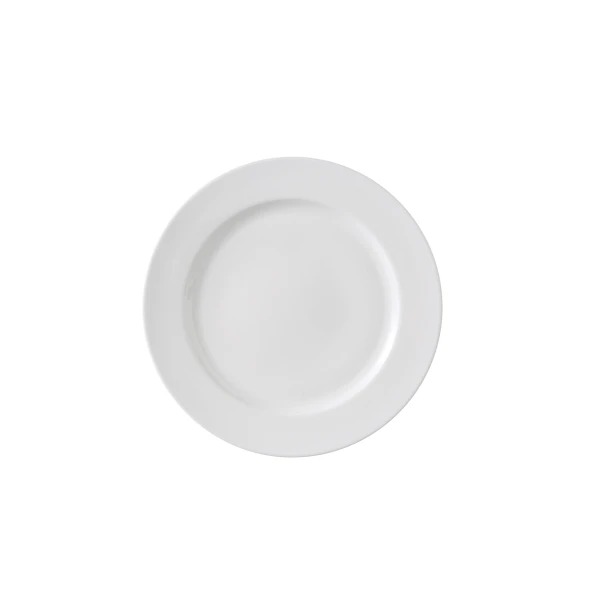 Picture of Yanco International VS-106 6.5 x 0.37 in. Versailles Round Plate, White