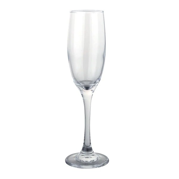 Picture of Yanco International AS-406 9 x 2 x 2.62 x 2.62 in. Aqua Spirits Flute Glass&#44; Clear - 6.25 oz