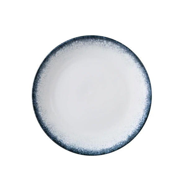 Picture of Yanco International MR-710 10.25 x 1 in. Mars Coupe Round Plate, White & Blue