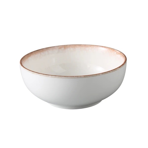 Picture of Yanco International PR-506 6.25 x 2.5 in. Porto Cereal Bowl, White & Brown - 22 oz