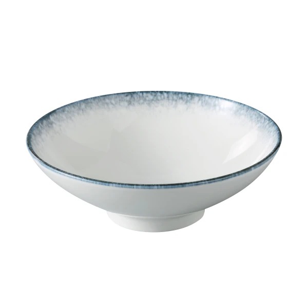 Picture of Yanco International MR-509 9.75 x 3.12 in. Mars Bowl, White & Blue - 50 oz