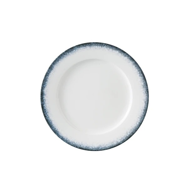 Picture of Yanco International MR-107 7.25 x 0.75 in. Mars Bread Plate - White & Blue