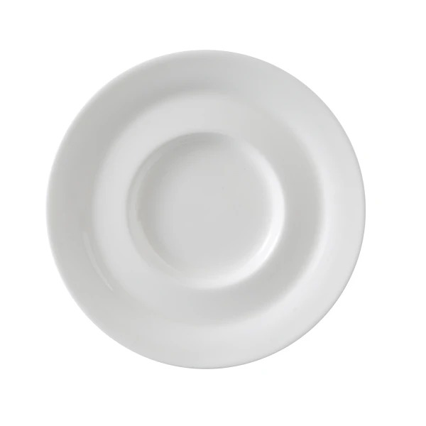 Picture of Yanco International VS-002 6 x 0.5 in. Versailles Saucer - White
