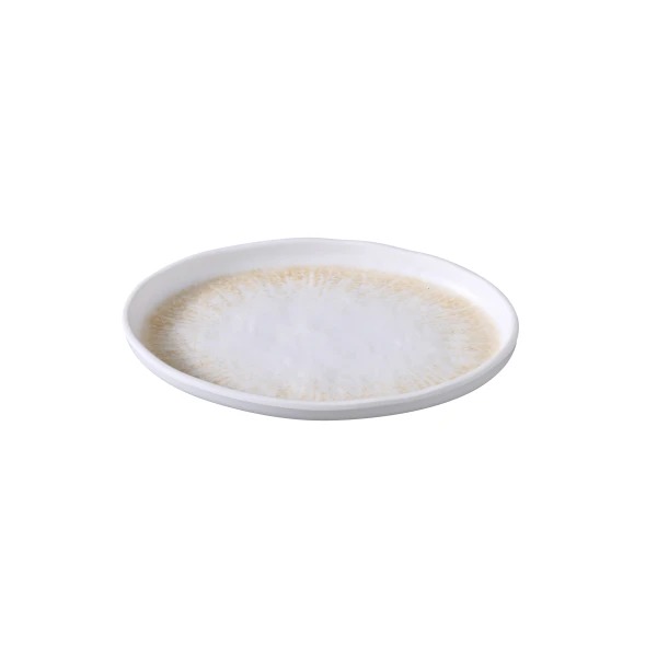 Picture of Yanco International OP-208 8.12 x 5.75 x 0.75 in. Optimum Platter - White & Brown
