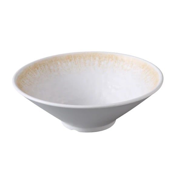 Picture of Yanco International OP-408 8.75 x 2.87 in. Optimum Bowl, White & Brown - 35 oz