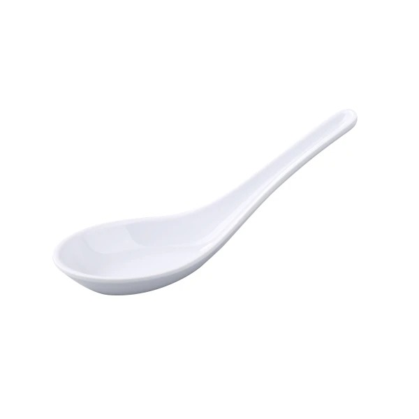 Picture of Yanco International NS-7003W 5.5 in. Longevity Soup Spoon - White