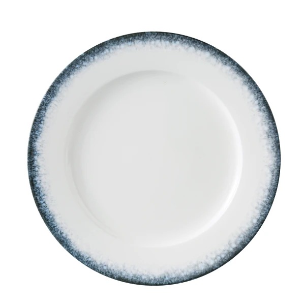 Picture of Yanco International MR-112 12.25 x 1.12 in. Mars Dinner Plate - White & Blue