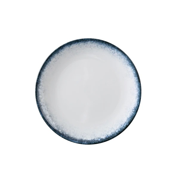 Picture of Yanco International MR-706 6.25 x 0.75 in. Mars Coupe Round Plate - White & Blue