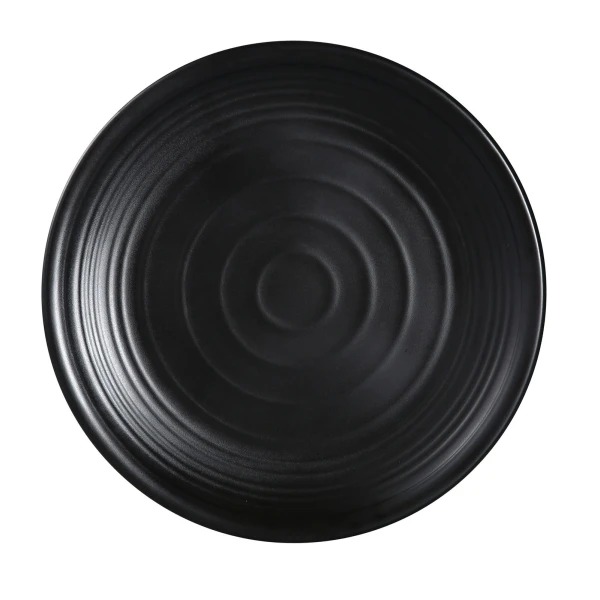 Picture of Yanco International BP-1007 7 in. Pearl Round Plate, Black