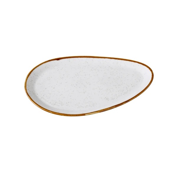 Picture of Yanco International GL-212 11.87 x 7.75 x 0.75 in. Glory Oval Plate, White