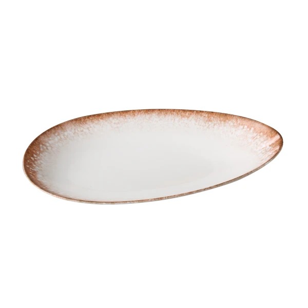 Picture of Yanco International PR-313 13.75 x 8.25 x 2.12 in. Porto Deep Oval Plate, White