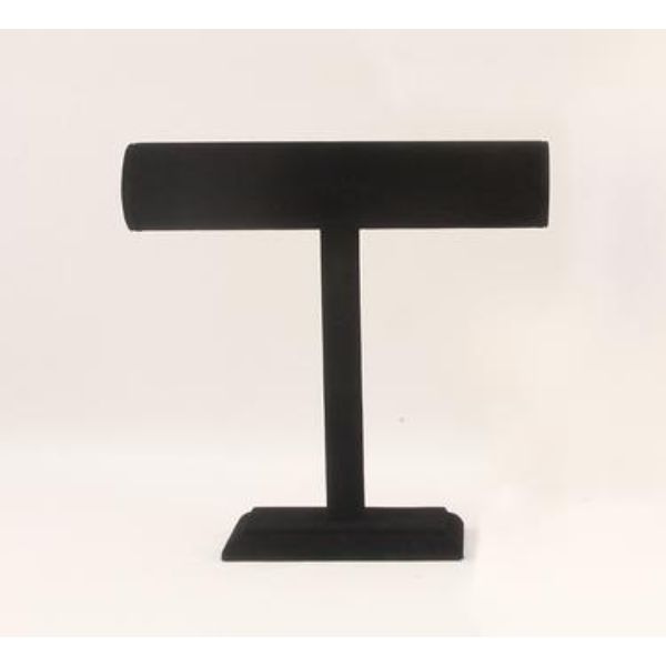 Picture of Youngs 42601 T Bar Jewelry Stand, Black - Small