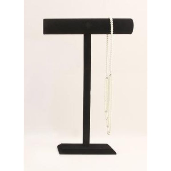 Picture of Youngs 42603 T Bar Jewelry Stand, Black - Large