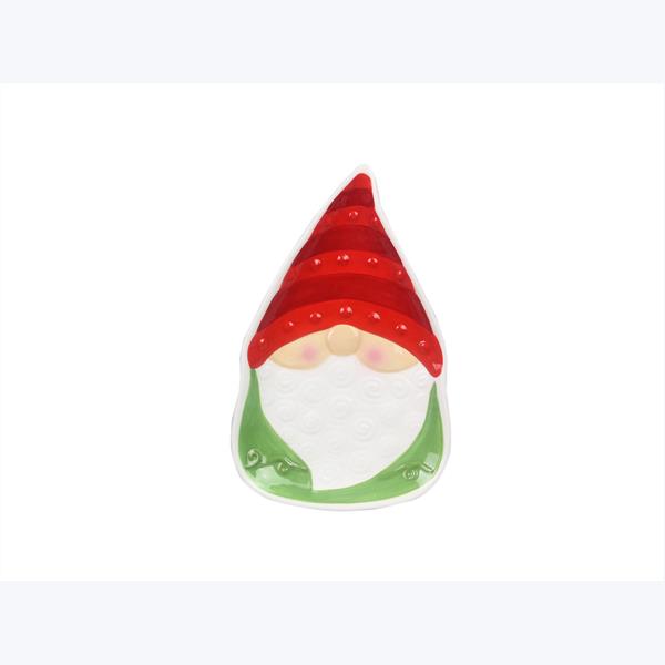 Picture of Youngs 91552 Ceramic Christmas Whimsical Gnome Spoon Rest