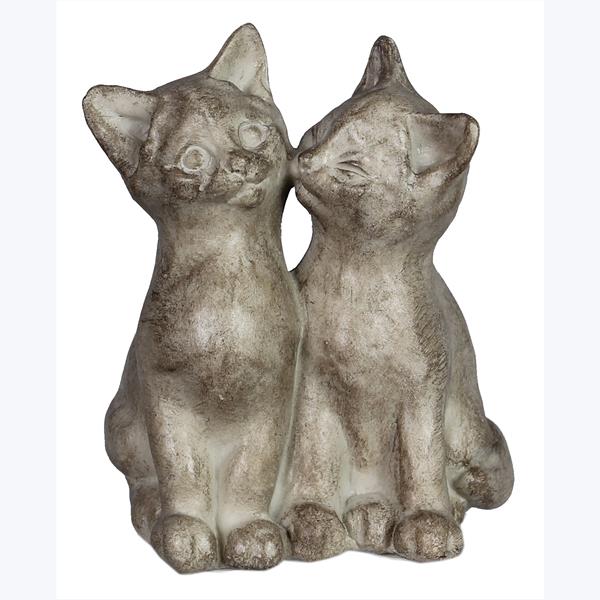 Picture of Youngs 11252 Resin Snuggling Cats Figurines