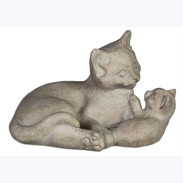 Picture of Youngs 11264 Resin Mom with Kitten