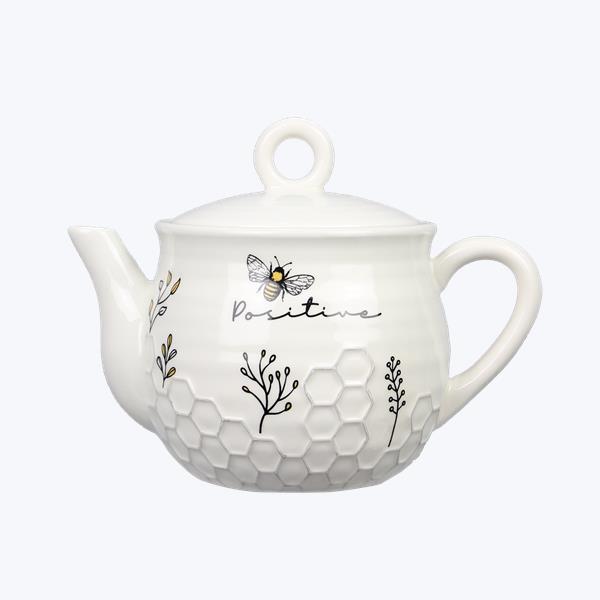 Picture of Youngs 11441 5.59 in. Honey Bee Ceramic Tea Pot