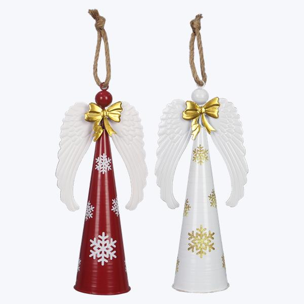 Picture of Youngs 92461 Metal Angel Tabletop Figurines 2 Assorted Color