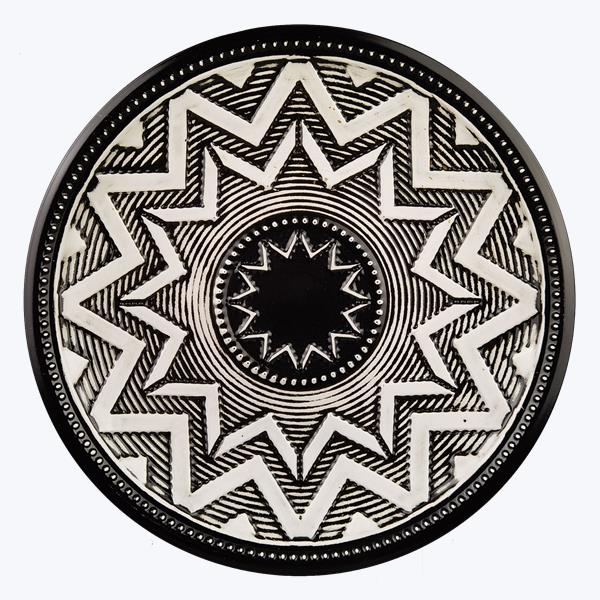 Picture of Youngs 20956 Metal Wall Decor&#44; Black & White